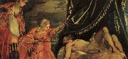 Jacopo Robusti Tintoretto Judith and Holofernes oil on canvas